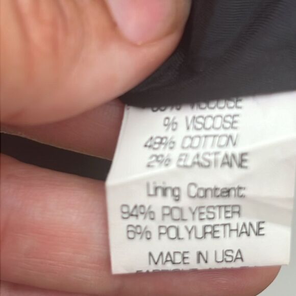 Theory Color Block Sleeveless Satin Shift Dress Size 12 - Picture 6 of 6